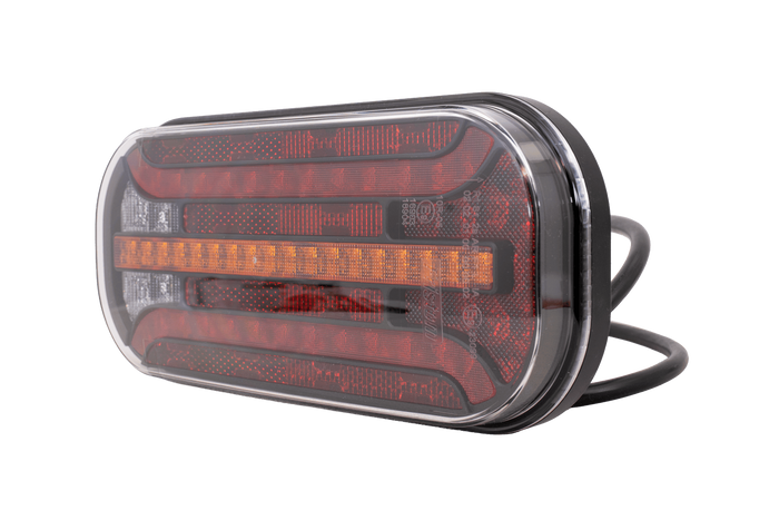 FRISTOM FT-230 Piloto trasero LED, 6 funciones, universal