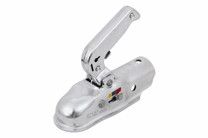 Enganche de bola STEELPRESS BC-1700A para remolque de 1700 kg con barra de tiro tubular de 45 mm