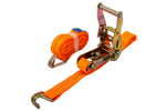 Cinta transportadora UNITRAILER de 4 m/25 mm/1 t de color naranja con tensor