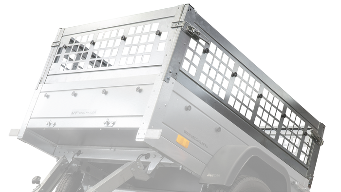 Laterales de malla para remolque UNITRAILER GARDEN TRAILER 150 KIPP