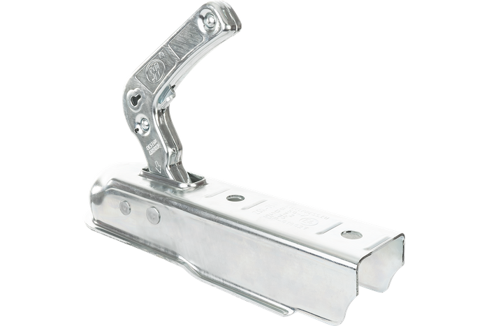 Enganche de bola STEELPRESS ZSK-0750H para remolque de 750kg con barra de tiro cuadrada de 50mm