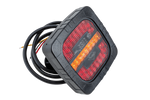Luz trasera LED HORPOL LZD2800 3 funciones universal