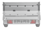 Laterales de aluminio BIS para el remolque UNITRAILER GARDEN 230 KIPP ALU