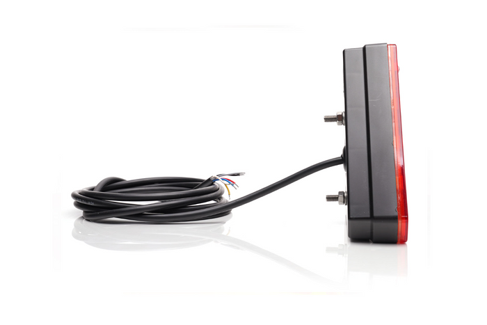 Luz trasera LED WAŚ W245 universal con 6 funciones