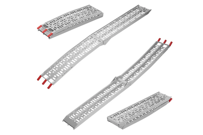Rampa plegable ProPlus 390096 para remolque de 220 cm y 340 kg.