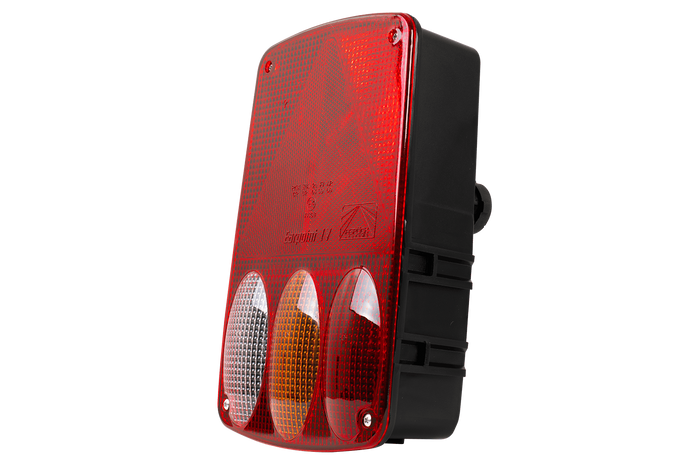 ASPÖCK Earpoint IV luz trasera, 6 funciones, izquierda