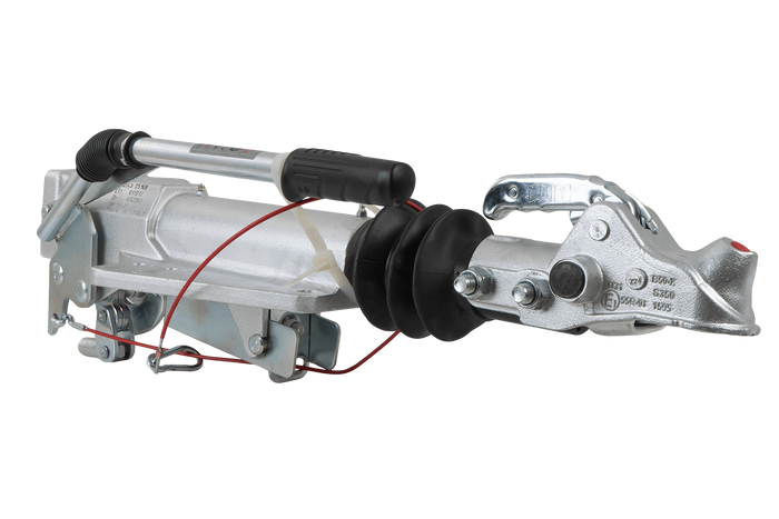 Dispositivo de inercia AL-KO UN3500 con enganche AK351 para remolque de 3500 kg con barra de tiro tipo V