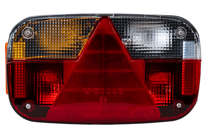 ASPÖCK Luz trasera Multipoint III, 8 funciones, izquierda
