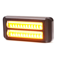 Lámpara de advertencia WAŚ 2469 W284 LED intermitente naranja MAESTRO/ESCLAVO