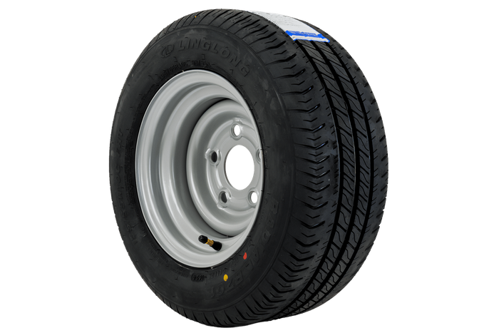 Rueda reforzada para remolque NEUMÁTICO LINGLONG 195/55 R10C 98/96N LLANTA UNITRAILER 6Jx10"H2 5x112 ET:-4