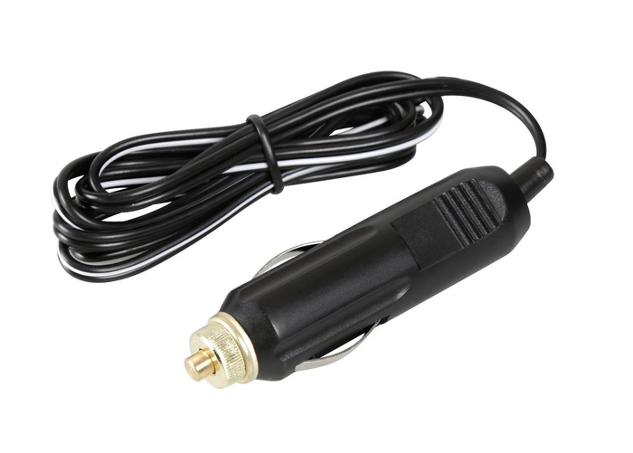Enchufe mechero de coche 12/24 V con cable de 120 cm