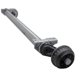 AL-KO COMPACT eje frenado para remolque / grúa 1350kg 1400mm 1850mm 5x112