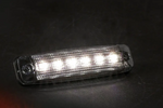 Luz de posición LED oscura FRISTOM FT-079, blanca universal