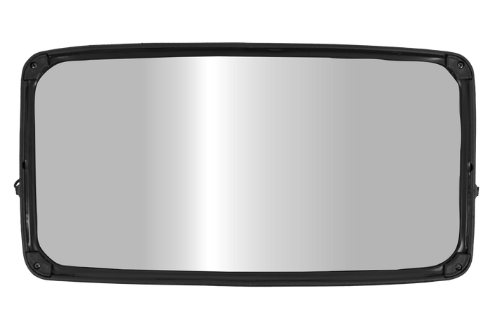 Espejo retrovisor lateral calefactable PLASTEX LP0375E para maquinaria agrícola 375x200 mm
