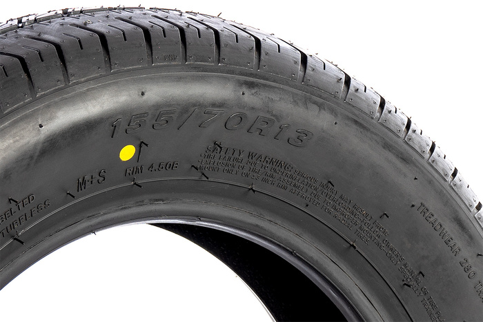 Juego de dos neumáticos para remolque LINGLONG R701 155/70 R13 75N