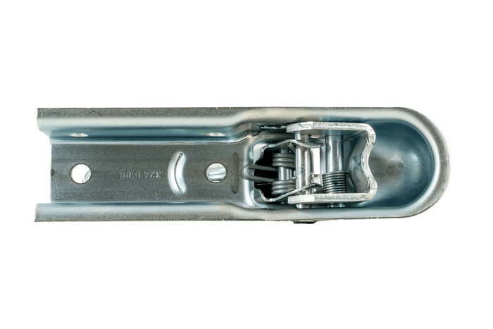 Enganche de bola KNOTT K7.5-G para remolque de 750 kg con barra de tiro cuadrada de 45 mm