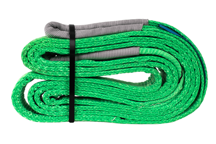 Correa de elevación HEFFA de 4 m/60 mm/2 t con presillas