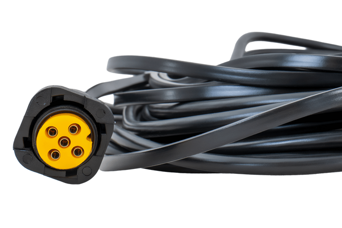 Juego de luces: luces traseras DOBPLAST DPT35 + luces de posición laterales ASPÖCK FLEXIPOINT I + arnés MANTES 4,5 m 13PIN