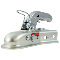 Enganche de bola KNOTT 6E0176.001 para remolque de 750 kg con barra de tiro tipo V