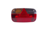 Luz trasera ASPÖCK MULTIPOINT III con base de bayoneta de 5 pines y 6 funciones (izquierda)