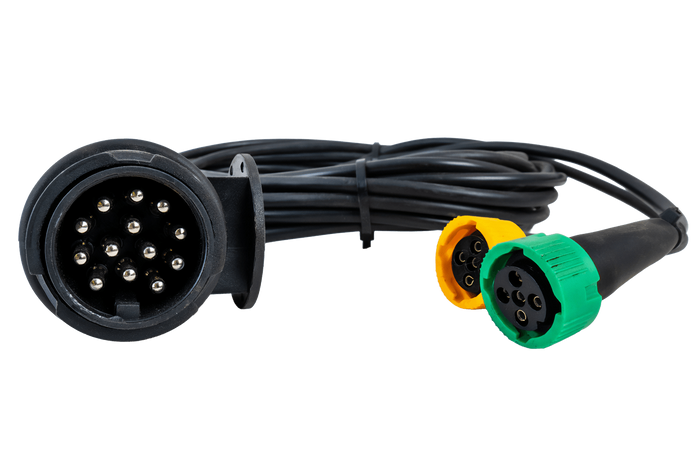 Luces traseras ASPÖCK MULTIPOINT IV + arnés MANTES 4m 13PIN