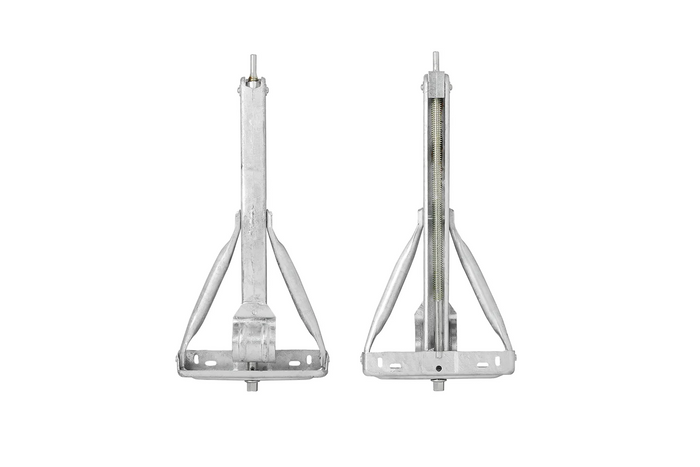 Estabilizador de esquina extensible ProPlus 361504 para remolque de 750 kg y 495 mm