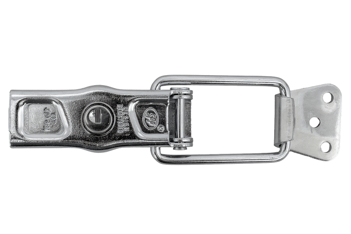 Enganche lateral con fijación STEELPRESS ZB-13A+Z-11A, cierre lateral de remolque completo con llave