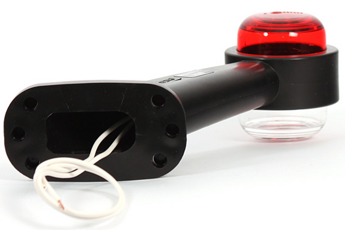 Lámpara de señalización universal WAŚ 263/I con brazo de goma