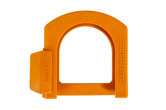 Tapa de seguridad para enganche de bola STEELPRESS de 5,5 mm con espacio para tapón