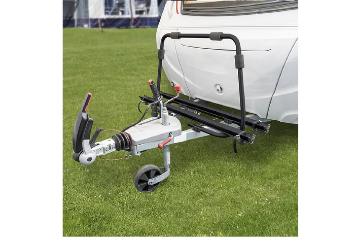 Portabicicletas para remolque ProPlus 330242BL con capacidad para 2 bicicletas (40 kg).