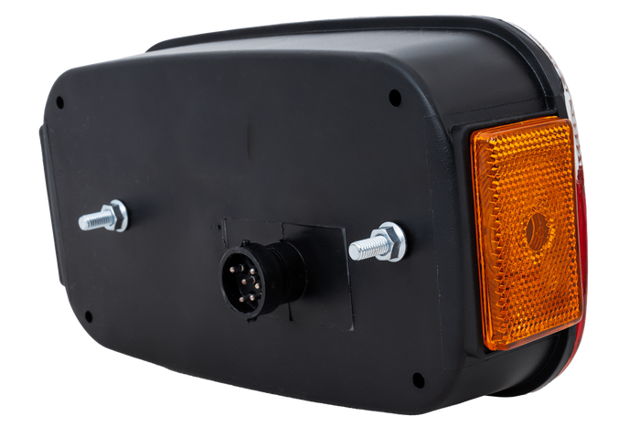 ASPÖCK Luz trasera Multipoint III, 8 funciones, izquierda