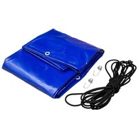 OUTLET Lona plana UNITRAILER para remolques, azul, 264x150 cm, GARDEN 265, KIPP y EXPERT 2615