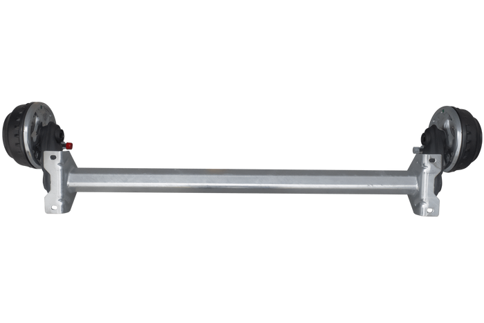 AL-KO COMPACT eje frenado para remolque / grúa 1000kg 1200mm 1570mm 4x100