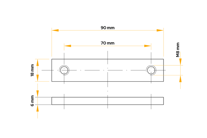 Arandela para bisagra lateral de remolque WINTERHOFF BSCHG 40-A