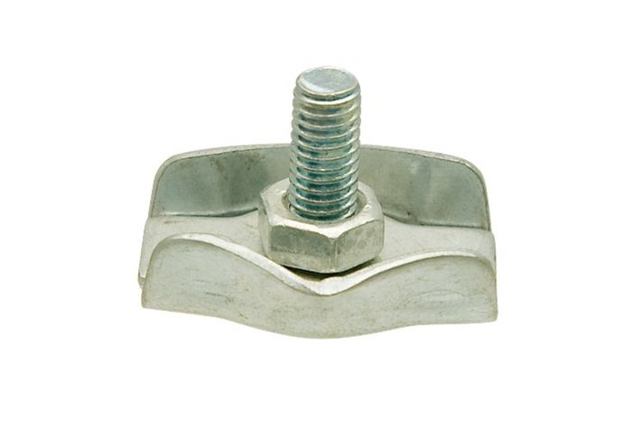 Abrazadera de cuerda de sillín simple DROMET ZLS1.6, abrazadera de cuerda de 6 mm