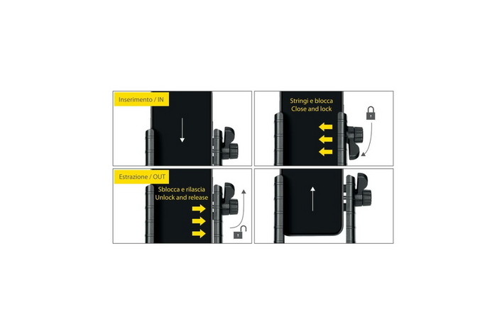 Soporte de teléfono Smart Handlebar Grip para el manillar