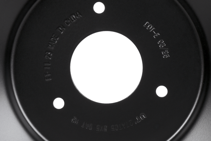 Llanta de acero UNITRAILER negra 5ATx8"H2 3x90 ET:-11.23