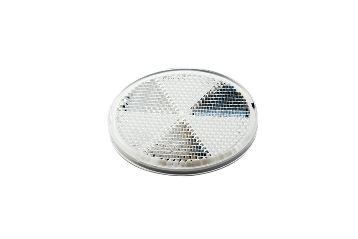 Reflector redondo autoadhesivo blanco WAŚ Reflector 61mm
