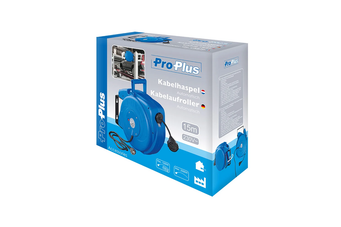 Cable de rebobinado automático ProPlus 580786, cable de 15 m