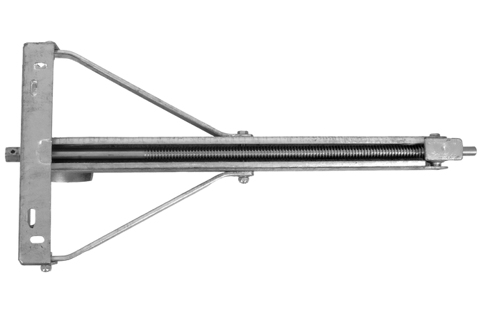 Estabilizador de esquina extensible KNOTT 6X1197.007 para remolque de 1100 kg y 498 mm