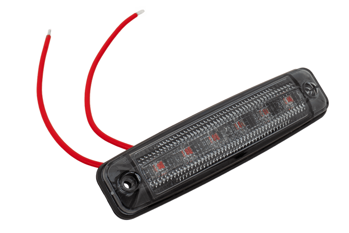 Lámpara de posición universal LED FRISTOM FT-079 roja oscura