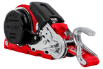 Cinta transportadora retráctil automática FASY de 5 m/25 mm/0,35 t roja