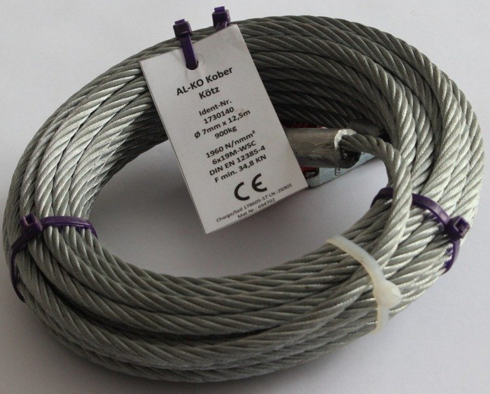 Cable AL-KO 900 kg 12,5 m