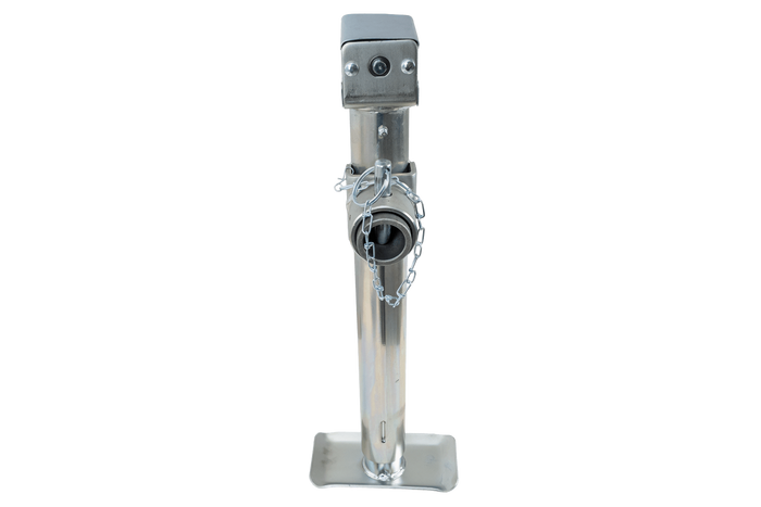 Soporte de manivela extensible UNITRAILER TJ5002 para remolque de plataforma plana de 1300 kg, 560-940 mm