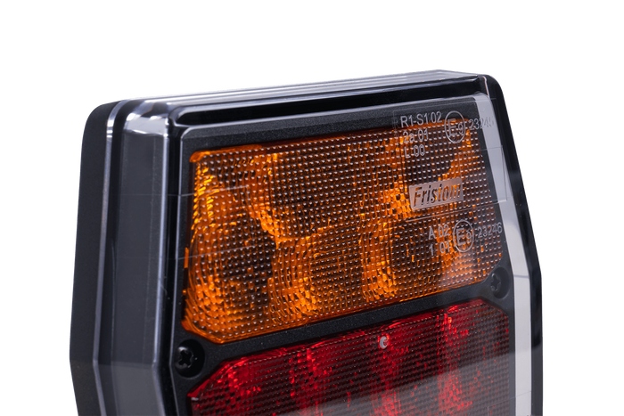 Luz trasera FRISTOM FT-222 LED 4 funciones universal