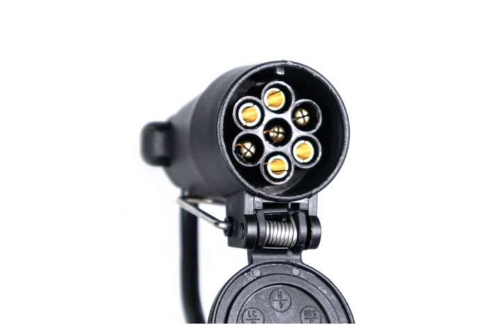 Cable eléctrico KAMAR E1223 de 5 m, enchufe/toma de 12 V, 7 pines