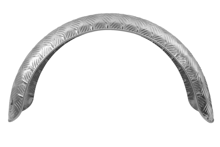 Guardabarros de remolque 14-15" DOMAR D29122 paso de rueda 770/200mm