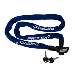 Candado para bicicleta PROFEX 81659 Neo de 130 cm con cadena y candado.