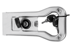 Perno de bloqueo para remolque portacontenedores STEELPRESS ZD-03 V.3, cerradura de puerta de 3000 mm