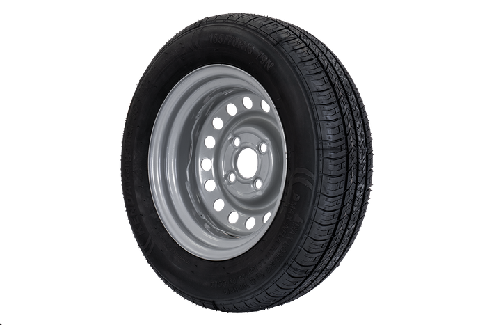 Juego de dos ruedas para remolque KENDA TIRE 165/70 R13 79N KENDA RIM 4Jx13"H2 4x100 ET:30
